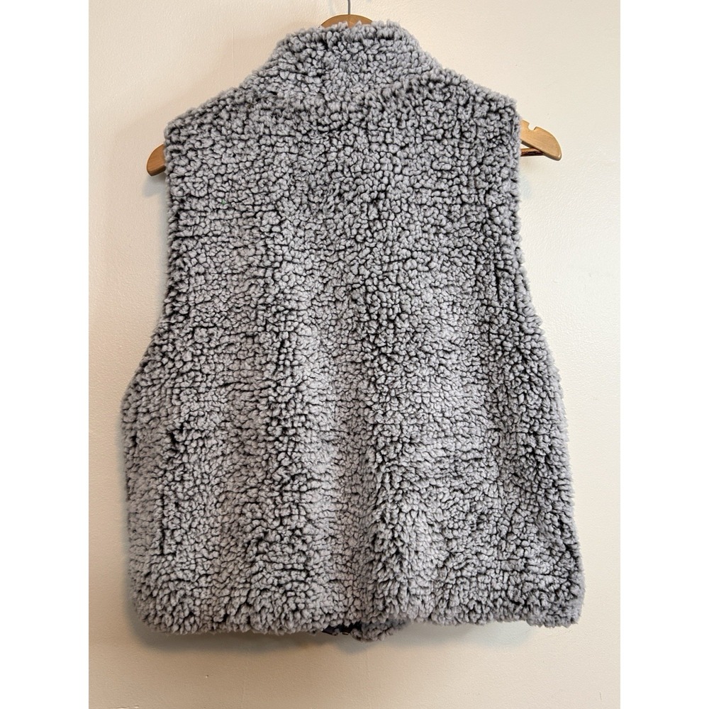 Francesca's T S By Thread & Supply Sherpa Vest Women's Size L, Pockets - Picture 3 of 6